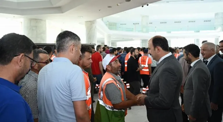 Konya Büyükşehir Belediyesi Çalışanları Bayramlaştı