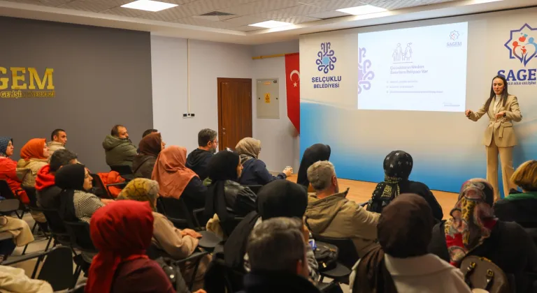 Konya Selçuklu Belediyesi SAGEM'den Ailelere Mahremiyet Semineri