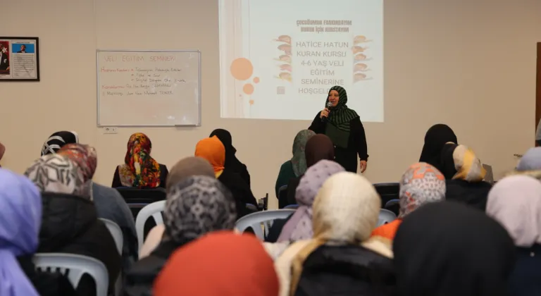 Konya Selçuklu'da Aile-Çocuk İlişkisini Güçlendirecek Eğitim Seminerleri Düzenleniyor