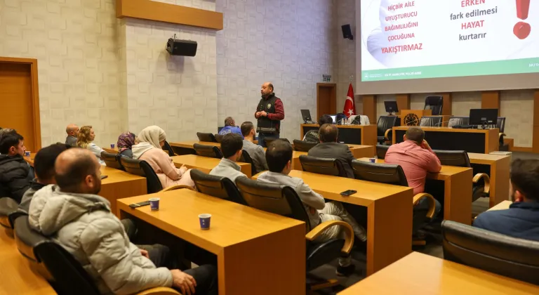 Konya Selçuklu'da Siber ve Narkotik Suçlarla Mücadele Eğitimi