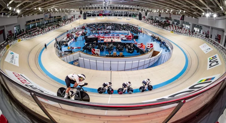 Konya Velodromu 2025 UCI Pist Bisikleti Uluslar Kupası'nda Birbirinden Heyecanlı Yarışlara Ev Sahipliği Yaptı!