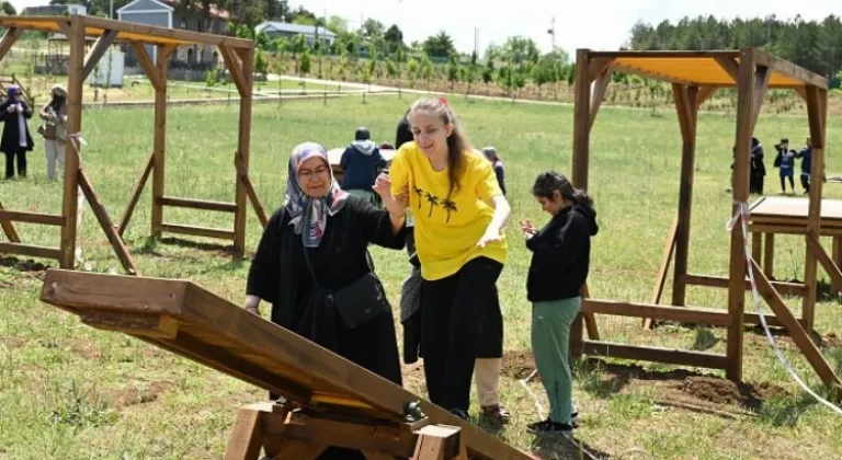 Konya'da 'anne-kız' kampı