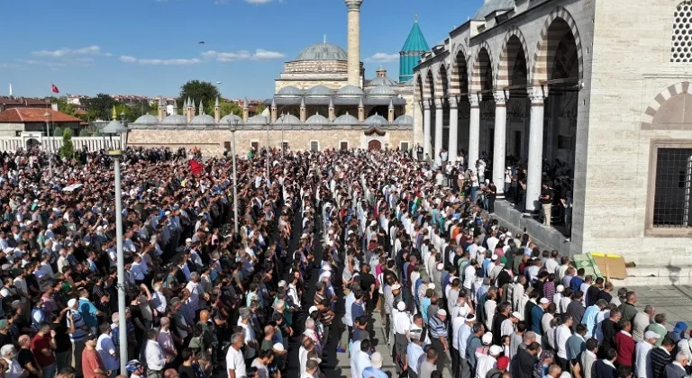 Konya'da Hamas Lideri İsmail Heniyye İçin Gıyabi Cenaze Namazı Kılındı