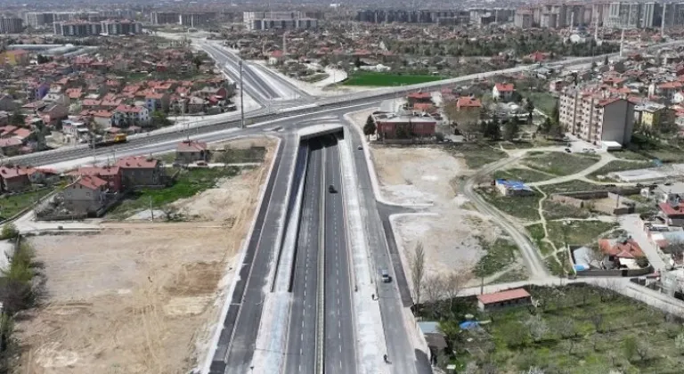 Konya'da Trafik Sorununu Çözecek Yeni Alt Geçit Açıldı