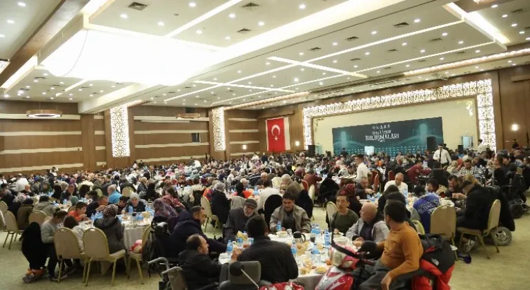 Konya'daki Dezavantajlı Gruplar ve Aileleri Kardeşlik Sofrasında Buluştu