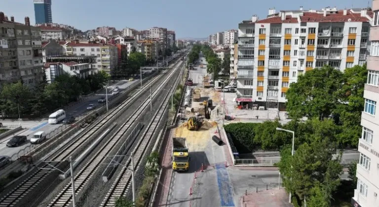 KOSKİ'den Banliyö Hattı güzergahında deplase çalışmaları