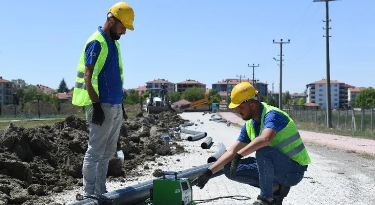 Kulu ve Kadınhanı’na 11,3 kilometre yeni içme suyu terfi hattı