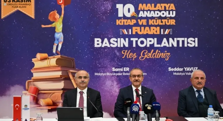 Malatya Anadolu Kitap Fuarı'na hazırlanıyor