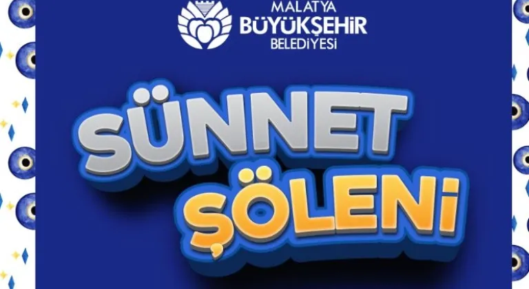 Malatya Büyükşehir Belediyesi sünnet şöleni düzenliyor