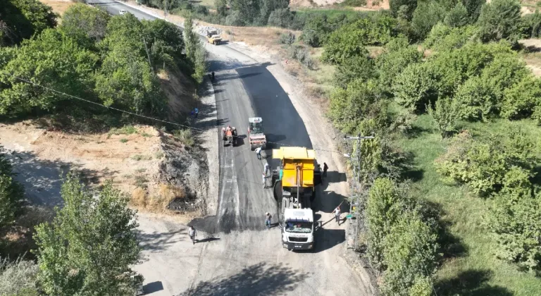 Malatya Şahnahan'da altyapı çalışmaları sürüyor