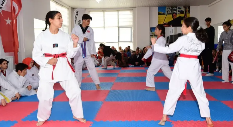 Malatya'da taekwondocuların kuşak heyecanı