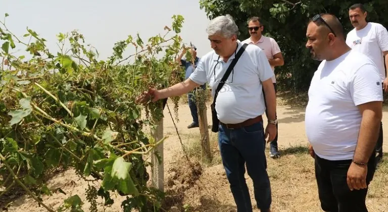 Manisa Büyükşehir ve Alaşehir Belediyeleri afetzedelerin yanında