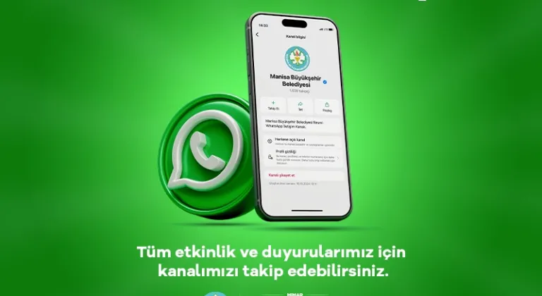 Manisa Büyükşehir'den WhatsApp hamlesi!