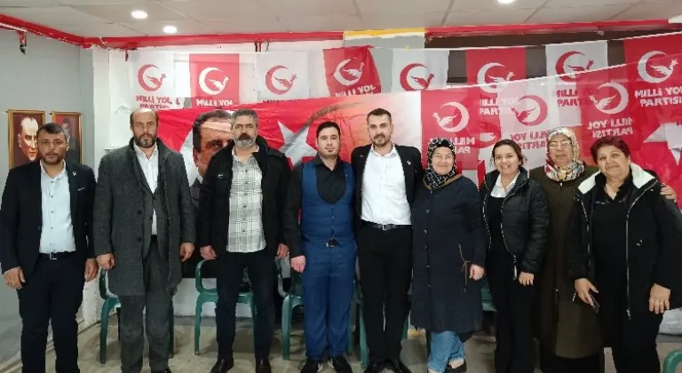 Manisa Milli Yol Partisi Yunusemre İlçe Başkanlığı Seçimle Değişti