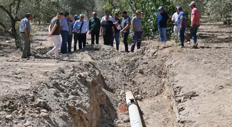 Manisa'da 2 bin 100 dekar arazi Öveçli ile suya kavuşacak