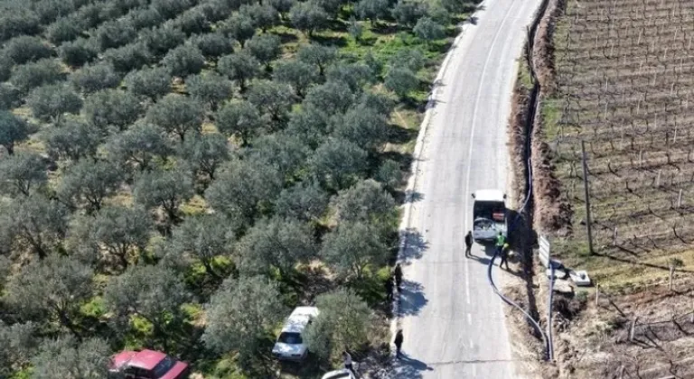 Manisa'da Kayışlar Mahallesine Yeni İçme Suyu Hattı Kuruluyor