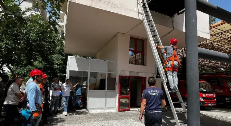 Manisa'da 'yüksekte çalışma' eğitimi