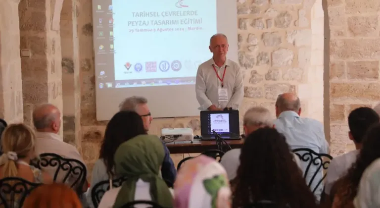 Mardin'de Genç Peyzaj Mimarları Geleceğin Tasarımlarını İnceliyorlar