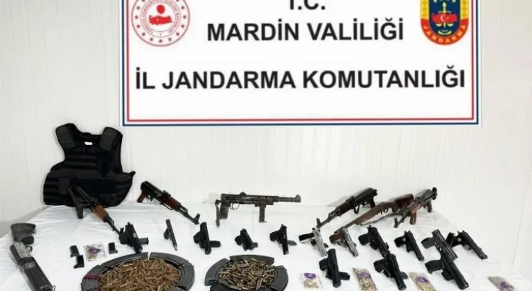 Mardin'de Silah Kaçakçılığı Suç Örgütüne Yönelik Operasyonda 21 Kişi Gözaltına Alındı