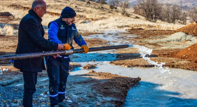 MASKİ Su Sorununu Çözmek İçin Önemli Bir Adım - Malatya'da Su Arzı İçin Yeni Sondaj Açıldı