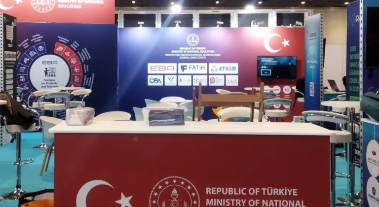 MEB Standı, Londra'da Bett Show Fuarında Dikkat Çekti