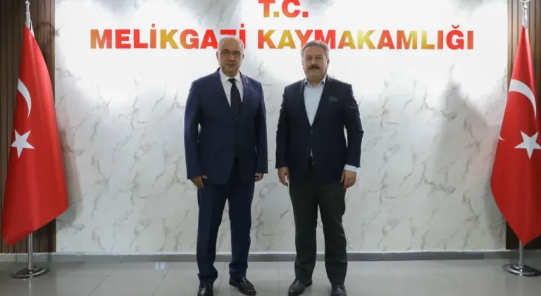 Melikgazi Belediye Başkanı, Yeni Kaymakamı Ziyaret Etti