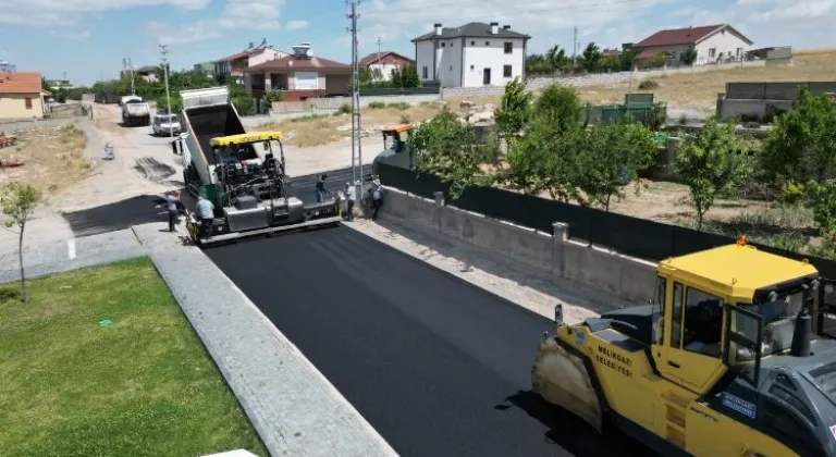 Melikgazi Belediyesi, Gürpınar Mahallesi'ne Konforlu Yollar Kazandırıyor