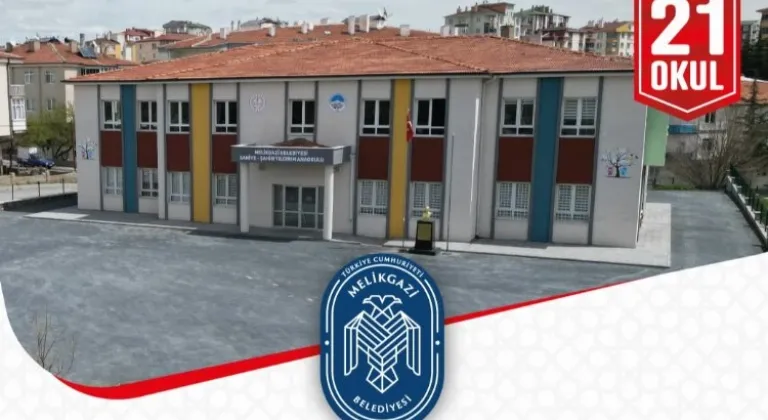 Melikgazi Belediyesi Saniye- Şahin Yıldırım Anaokulu açılıyor