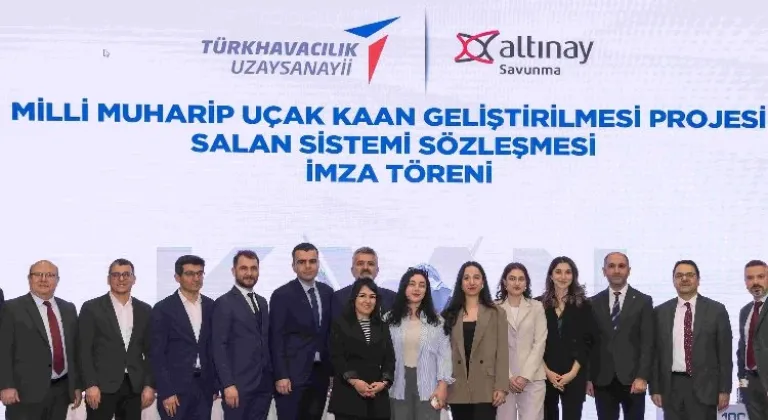 Milli Muharip Uçak KAAN İçin Çoklu Salan Sistemi Geliştiriliyor