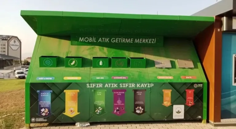 Mobil Atık Getirme Merkezi Bursalılardan tam not aldı