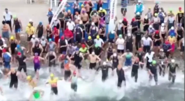 Mudanya'da triatlon coşkusu