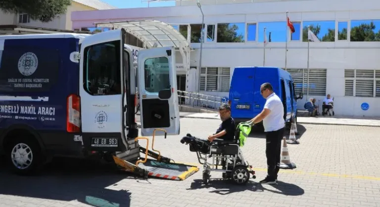 Muğla Büyükşehir engellilerin yanında