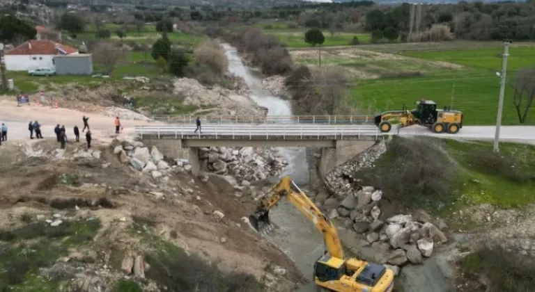 Muğla Yatağan’daki Köprüde Güvenli Ulaşım İçin Acil Çalışmalar Başlatıldı