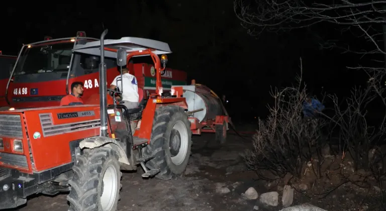 Muğla'da ilk müdahale tankerleri orman yangınlarında etkili oldu