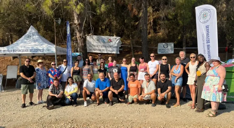 Muğla'da uluslararası sosyal hizmet kampı