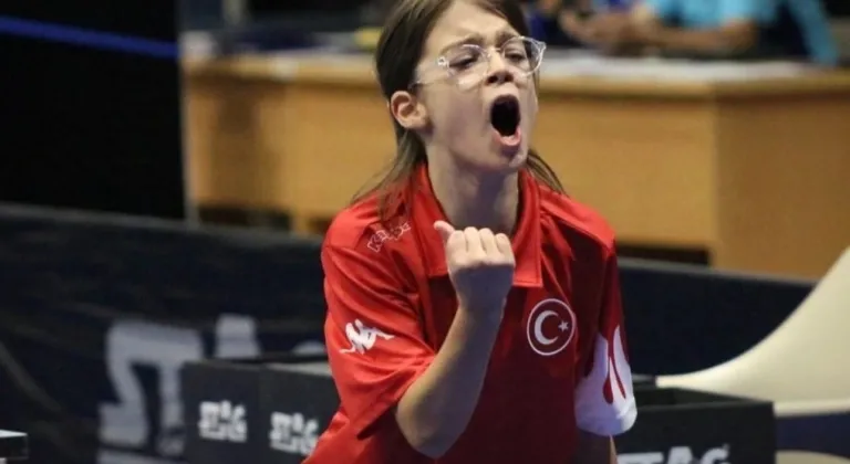 Muğlalı masa tenisi sporcusu Türkiye’yi temsil etti