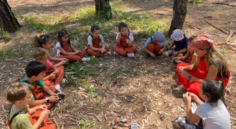 Muğla'nın Minikleri Tıbbi Bitkiler Koleksiyon Bahçesinde Eğlenceli Zaman Geçirdi