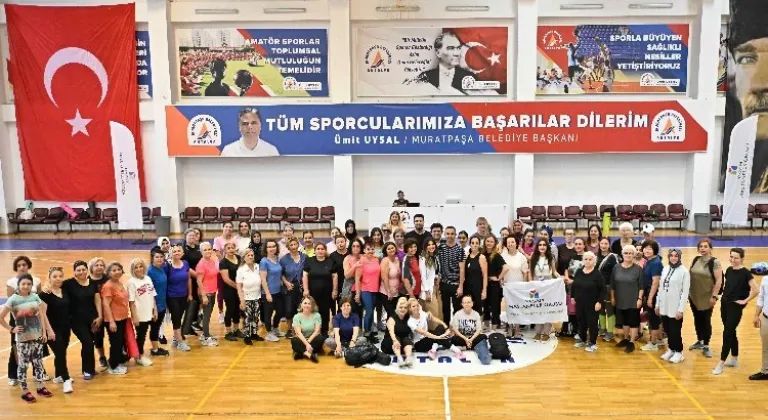 Muratpaşa'da sabah sporu