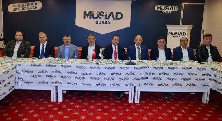 MÜSİAD Bursa Şubesi'nden Bayramlaşma Coşkusu ve Ekonomik Vizyon Aktarıldı