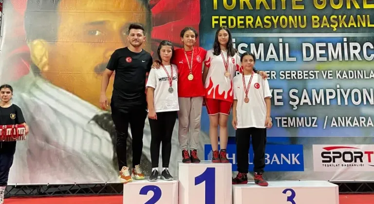 Nevşehir Belediyesi Sporcusu Buğlem Kılıç, Güreşte Türkiye Şampiyonu Oldu