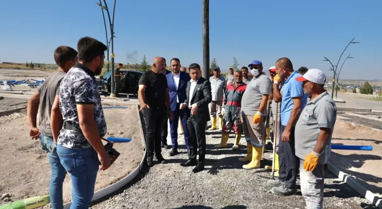 Nevşehir’de Kahveci Dağı’na Rekreasyon Alanı İçin Atılan İlk Beton Heyecan Yarattı