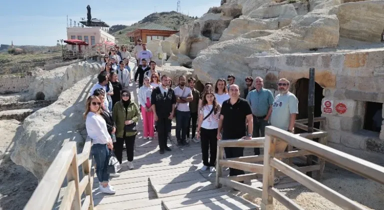 NEVÜ Turizm Fakültesi öğrencileri Kayaşehir ve Meryem Ana Kilisesi'nde unutulmaz bir turistik gezi yaptı