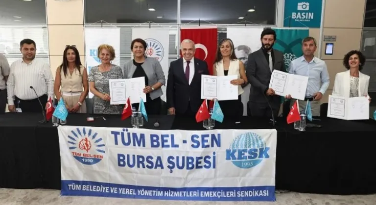 Nilüfer Belediyesi ve TÜM-BEL-SEN Arasındaki Toplu İş Sözleşmesiyle Çalışanların Şartları İyileşiyor