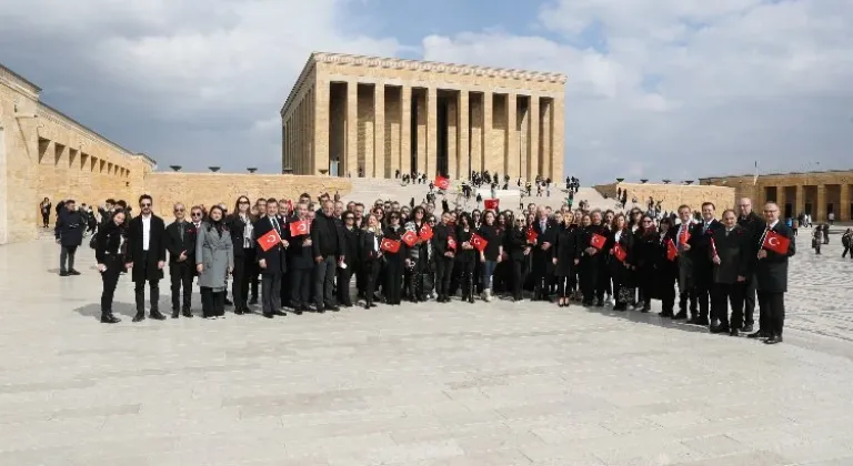 OPET, Dünya Kadınlar Günü’nde Ata’nın huzurunda Anıtkabir'i ziyaret etti