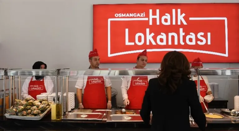 Osmangazi'de Halk Lokantası açıldı