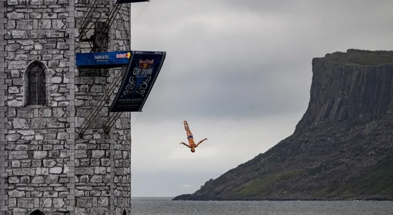 Red Bull Cliff Diving Dünya Serisi Norveç’te Heyecanla Devam Ediyor