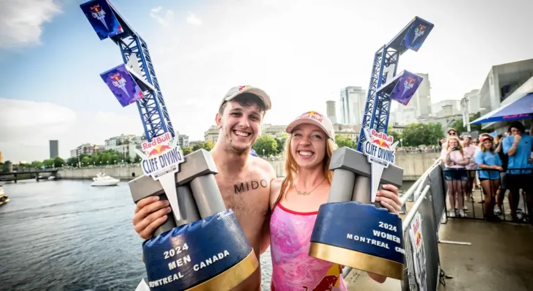 Red Bull Cliff Diving Kanada etabında zafer Heslop ve Carlson’ın oldu