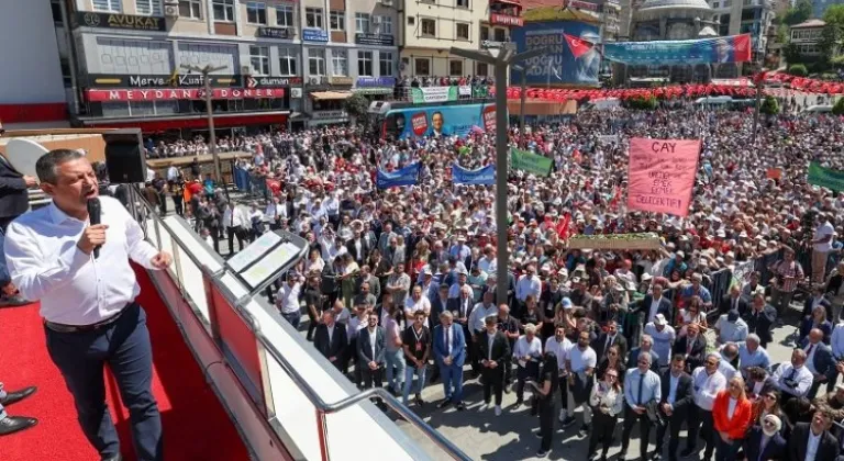 Rize'den 'Özel' seslendi! Çay kanunu mutlaka çıkarılmalı!