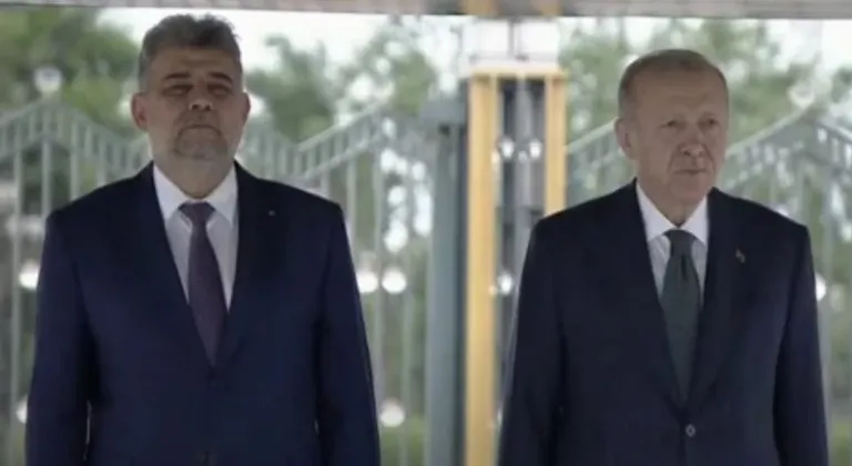 Romanya Başbakanı Ankara'da