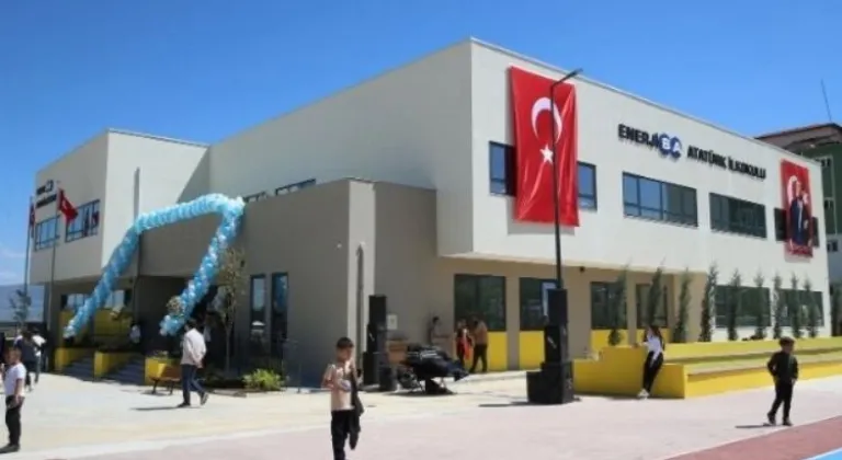 Sabancı ve Enerjisa Enerjiden Hatay'a Okul Hediyesi